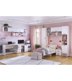 Стол письменный "Лило"/"Стич"/"Оливер" (ясень анкор светлый) МЛК 636-0798-11