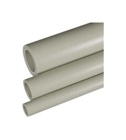 Труба ПП 25х2,3 PN10 2 м серая РосТурПласт 17612