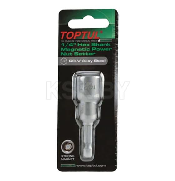 Насадка торцевая шестигранная  7х65 мм магнитная TOPTUL BEAA0807 (BEAA0807) 