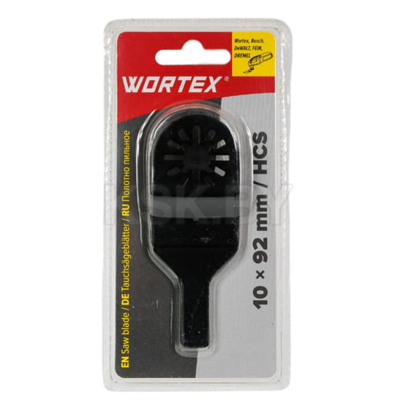 Полотно пильное по дереву и пластику 10х92 мм WORTEX SMS1092W2018 (SMS1092W2018) 