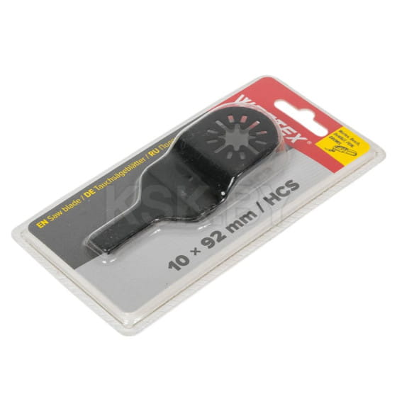 Полотно пильное по дереву и пластику 10х92 мм WORTEX SMS1092W2018 (SMS1092W2018) 