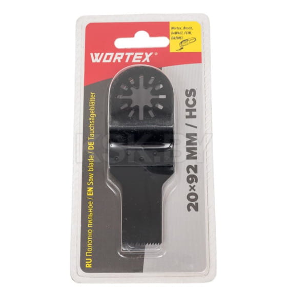 Полотно пильное по дереву/пластику 20х92 мм WORTEX SMS2092W2018 (SMS2092W2018) 