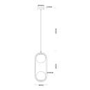 Светильник подвесной Arte Lamp MATISSE A7745SP-2BK (A7745SP-2BK) 