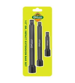 Набор удлинителей ударных 1/2"  (3 шт.) DYLLU DTMS7403