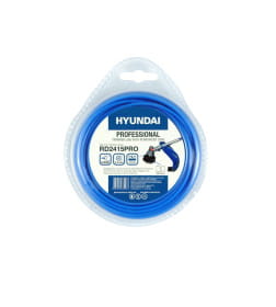 Леска для триммера 2,4мм*15м Hyndai, RD-2415 PRO