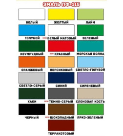 Эмаль алкидная ПФ-115 FARBITEX морская волна, 20 кг