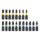 Набор бит ударных 25 мм (20 шт.) HOEGERT HT1S698 (HT1S698) 