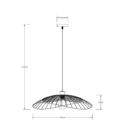 Светильник подвесной Arte Lamp WOODSTOCK A7061SP-1BK