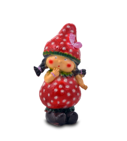 Фигура садовая гном клубничка малый,30х15м.,арт.гд-2с05