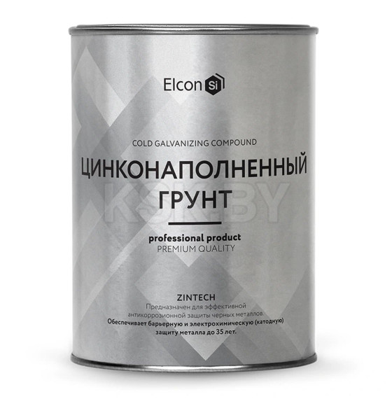 Цинконаполненная грунт-эмаль Elcon Zintech (1 кг)