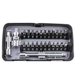 Набор инструментов 1/4" (38 предметов) HOEGERT HT1R462