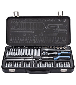 Набор инструментов 1/4" (63 шт.) HOEGERT HT1R486