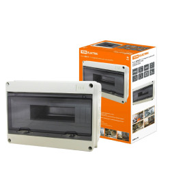 Бокс ЩРН-П-15 модулей, навесной, пластик, IP65 TDM SQ0908-0004