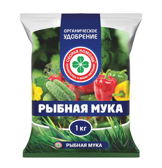 Удобрение Рыбная мука Скорая помощь 1 кг