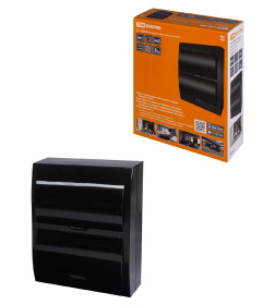 Бокс ЩРН-П-24 модуля, навесной, пластик, IP41 (антрацит) TDM SQ0901-0906