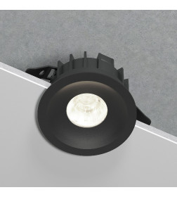 Светильник встраиваемый светодиодный Combi 15W 4000K черный