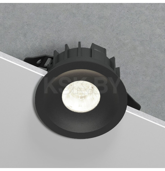 Светильник встраиваемый светодиодный Combi 15W 4000K черный (a069006) 