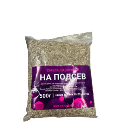 Семена газонной травы Зеленая Русь На подсев 500 г