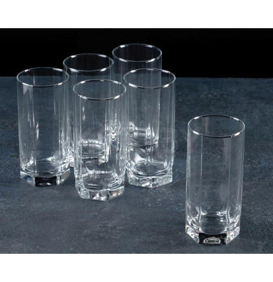 Набор стаканов "Танго-F&D" (6шт.) 42949 выс. (83283) 