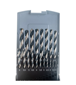 Набор сверл по металлу 1-10 мм HSS-G PointTeQ (19 шт.) BOSCH 2608577351