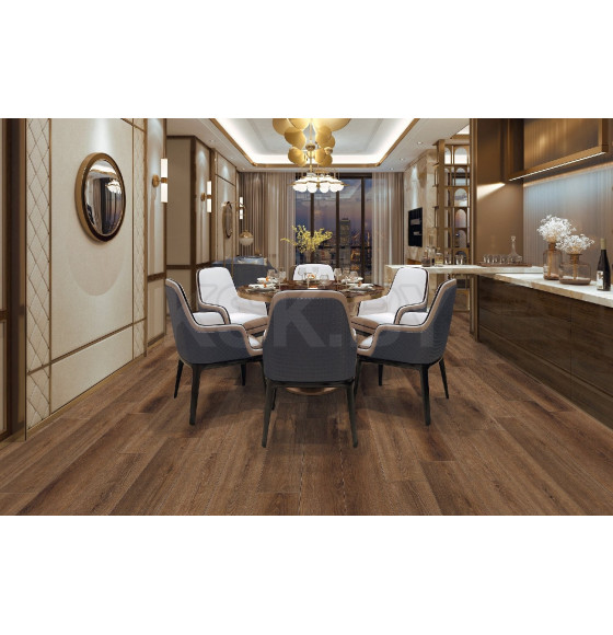 Кварц-виниловый пол CronaFloor SPC WOOD Дуб Регин BD-40030-5 1200х180х4,0 мм (BD-40030-5) 
