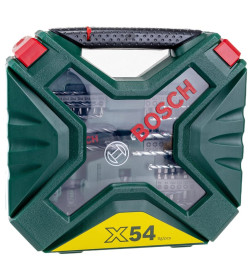 Набор оснастки (54 предмета) BOSCH X-Line 2607010610