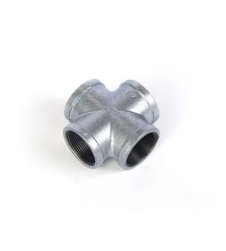 Крестовина 1/2" чугун оцинкованный (2 шт.) AV Engineering AVEC440000012