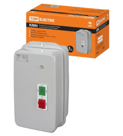 Контактор КМН46562 65А в оболочке с индикатором Ue=220В/АС3 IP54 TDM SQ0709-0035