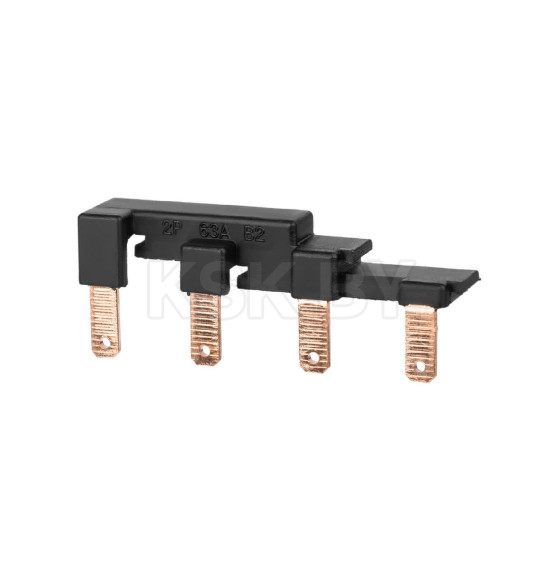 Шина соединительная наборная ШСН 2П 63А 2x2PIN (тип B) TDM SQ0802-0308 (SQ0802-0308) 