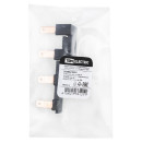 Шина соединительная наборная ШСН 2П 63А 2x2PIN (тип B) TDM SQ0802-0308 (SQ0802-0308) 