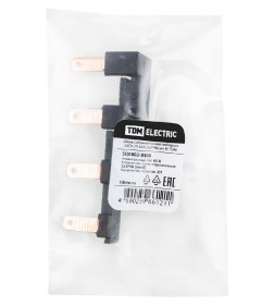 Шина соединительная наборная ШСН 2П 63А 2x2PIN (тип B) TDM SQ0802-0308