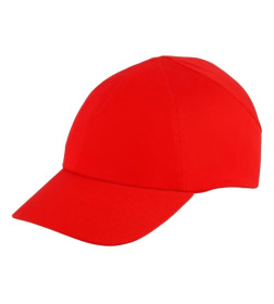 Каскетка защитная RZ FavoriT CAP укороченный козырек 55 мм (красная) СОМЗ 95516