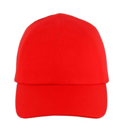 Каскетка защитная RZ FavoriT CAP укороченный козырек 55 мм (красная) СОМЗ 95516