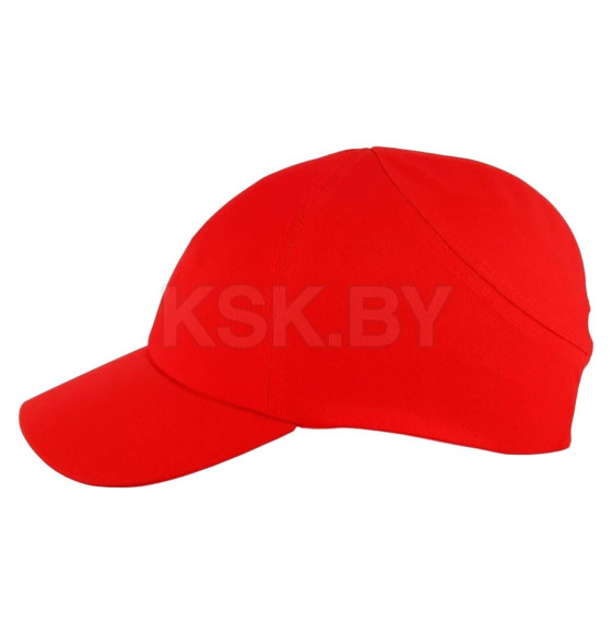 Каскетка защитная RZ FavoriT CAP укороченный козырек 55 мм (красная) СОМЗ 95516 (95516)