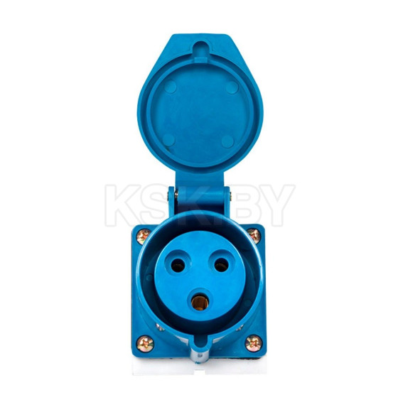 Розетка силовая 113 2Р+РЕ 16А 220В IP44  ETP (67601) 