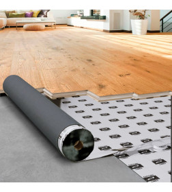 Подложка рулонная А-STEP OPTIMA SILVER 5 mm EVA  10 мх1м (10m2)