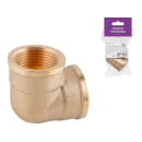 Колено  1" вн.-вн. латунь, AV Engineering (AVE307003L) 