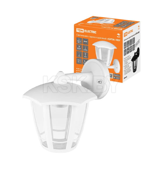 Светильник садово-парковый настенный "СИТИ" НБУ 07-60-004 У1 шестигранный вниз белый TDM SQ0330-1317 (SQ0330-1317) 