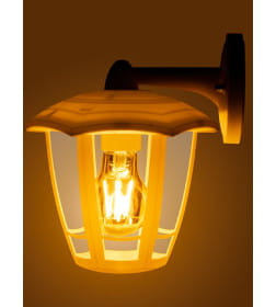 Светильник садово-парковый настенный "СИТИ" НБУ 07-60-004 У1 шестигранный вниз белый TDM SQ0330-1317