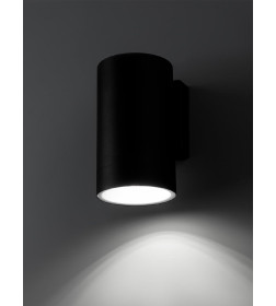 Светильник настенный LED, Соло, 6 Вт, 4000 К, H160 мм, алюминий/черный, IP65 TDM SQ0345-1090