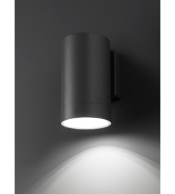 Светильник настенный LED, Соло, 6 Вт, 4000 К, H160 мм, алюминий/серый, IP65 TDM SQ0345-1092