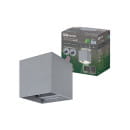 Светильник настенный LED, Кватро, 2х3 Вт, 4000 К, Н100 мм, алюминий/серый, вверх/вниз, IP65 TDM SQ0345-1086 (SQ0345-1086) 