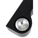 Светильник настенный LED, Дуэт, 4х3 Вт, 3000 К, L200 мм, алюминий/черный, вверх/вниз, IP65 TDM SQ0345-1025 (SQ0345-1025) 