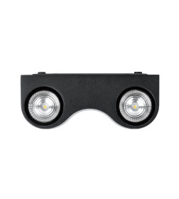 Светильник настенный LED, Дуэт, 4х3 Вт, 3000 К, L200 мм, алюминий/черный, вверх/вниз, IP65 TDM SQ0345-1025