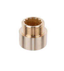 Удлинитель  1" вн.-нар. х 15 мм, латунь, AV Engineering 
