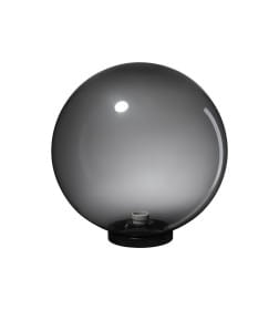 Светильник НТУ 03-100-402 шар 400 мм IP54 (дымчатый ПММА, основание плоское ПК 145, Е27) TDM SQ0330-0634