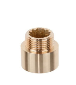 Удлинитель  3/4" вн.-нар. х 15 мм, латунь,  AV Engineering 
