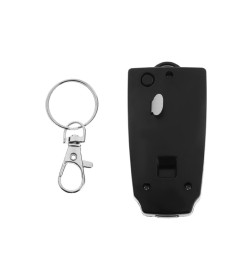 Карманная сирена для самозащиты Luazon LKL-07, со свистком, черная 9222398