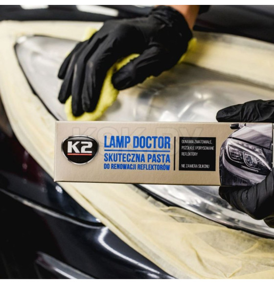 Паста для полировки фар K2 Lamp Doctor 60г.