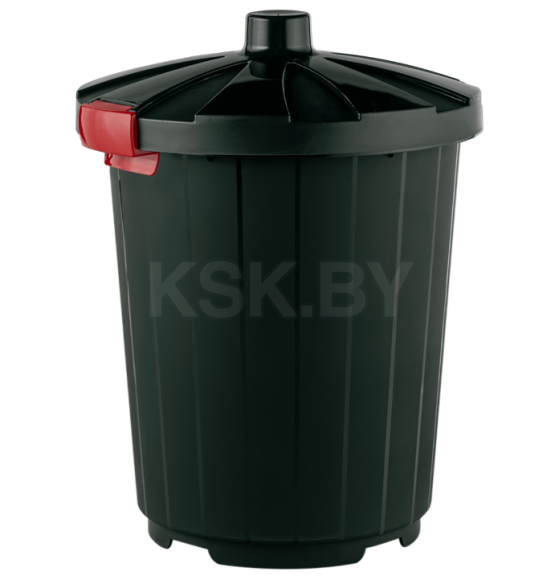 Бак с крышкой 105л (темно зелёный) (ЭП 361184) 